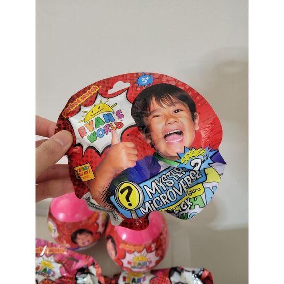 RYAN'S WORLD: Mini Mystery Egg, Build-it Combo Total 6 toys NWT - Picture 4 of 8